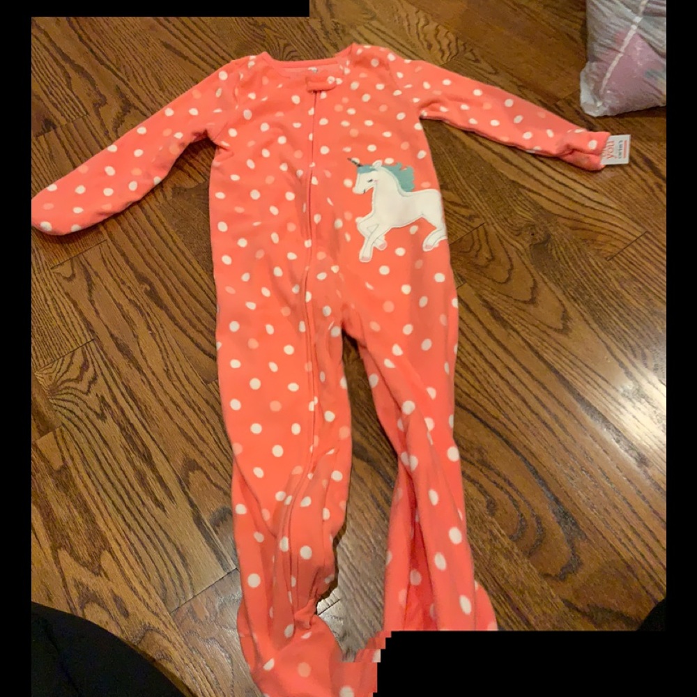 Carter's Just One You Unicorn Sleep and Play Size 5T